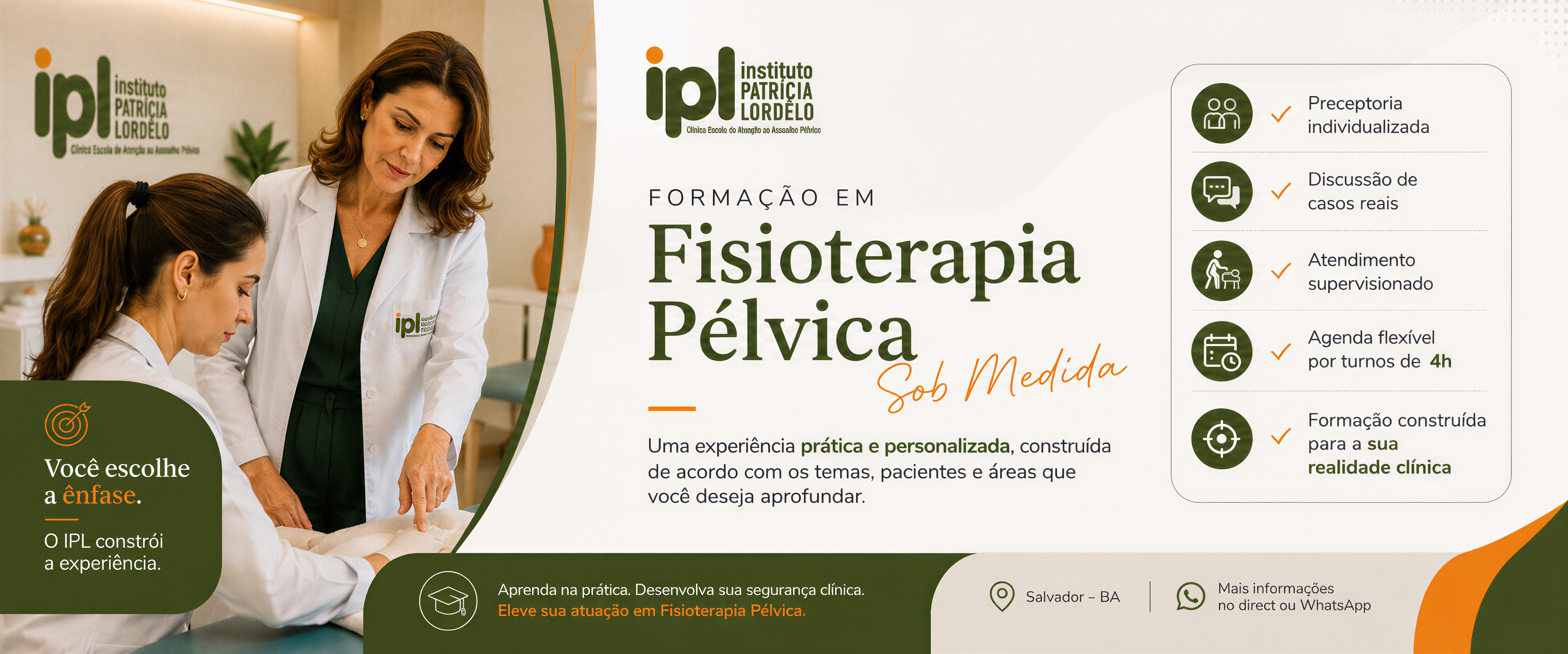 Formação em Fisioterapia Pélvica - sob medida